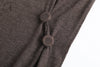 SWAYING 24 Early Spring Long Sleeve Cashmere Dress SW-SW25PS2L06-ZONG Brown SW25PS2L06